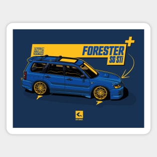 JDM - Forester STI SG - CarCorner Magnet